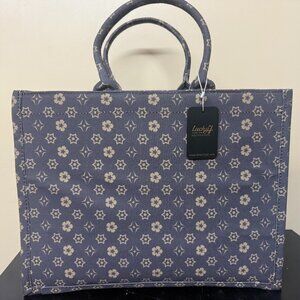Lucky7 Tote Bag – Floral Star Pattern - BB77